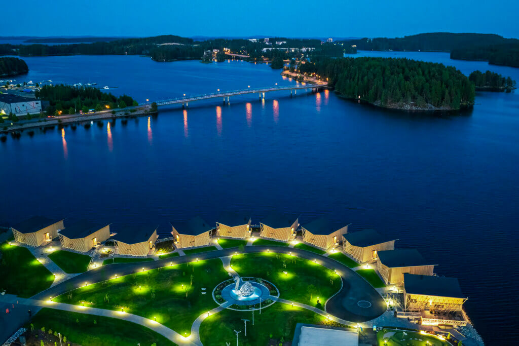 Bella Lake Resortin järvisviitit Kuopiossa