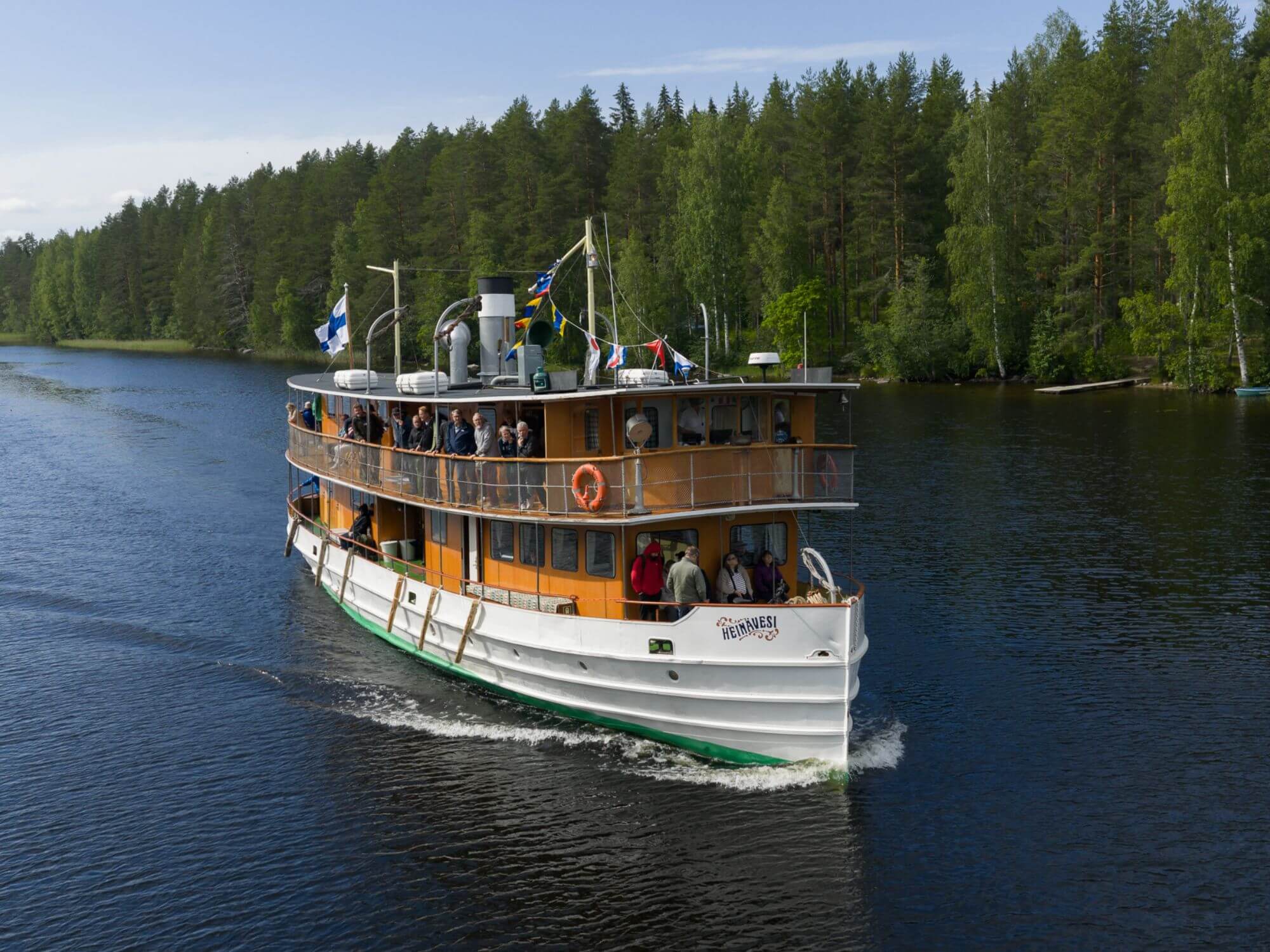Bellanrannan risteilyt s/s Heinävesi laivalla