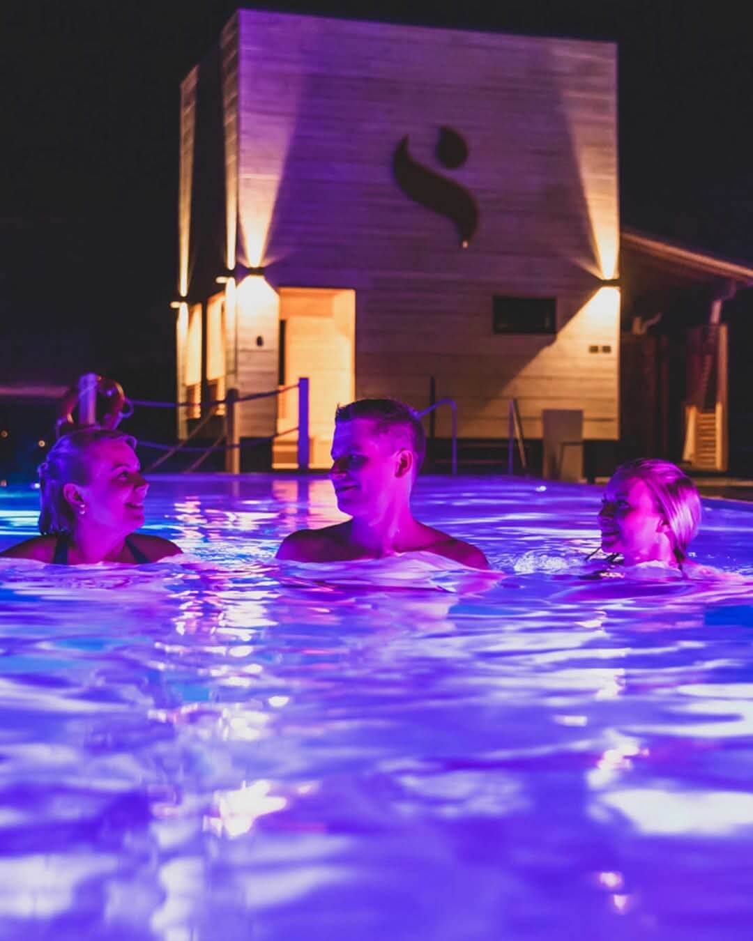 Kuopion Saanan Sauna&SPA:n infinityallas