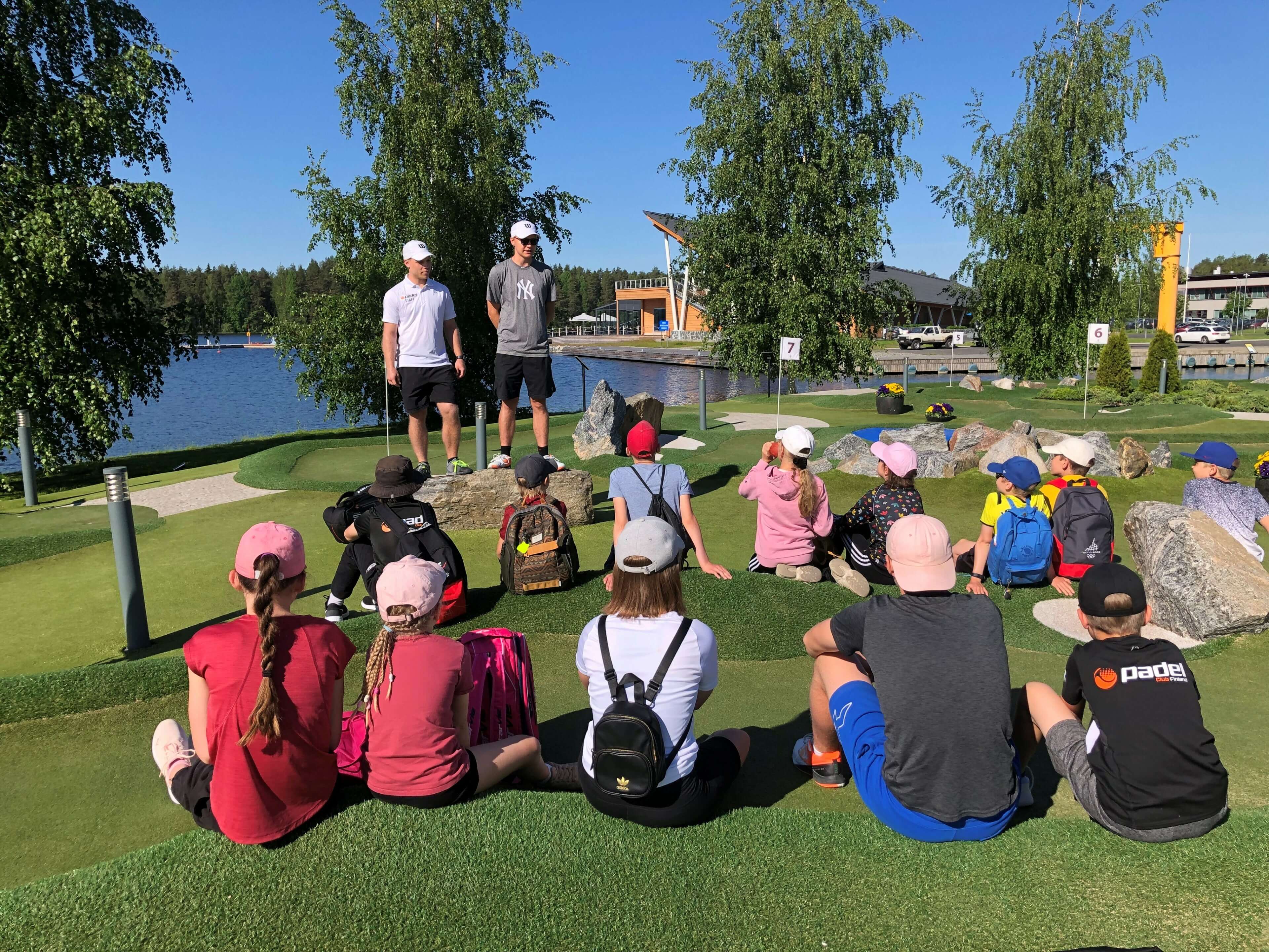 Bellanpuisto luokkaretki