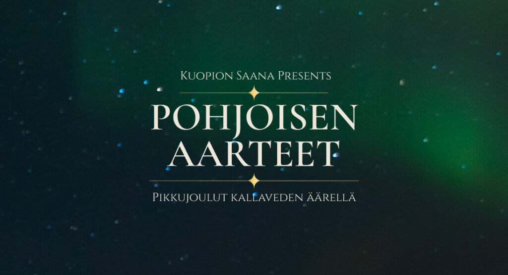 Pohjoisen Aarteet -pikkujoulut Kuopion Saanassa